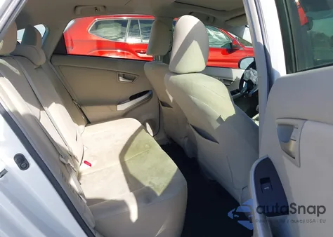 2012 Toyota Prius Three из США, поврежденный, VIN JTDKN3DU2C5489758